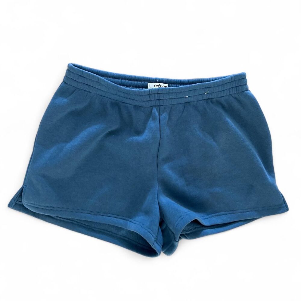 Refuge Athletics blue sweat shorts “perfect short” - Size L